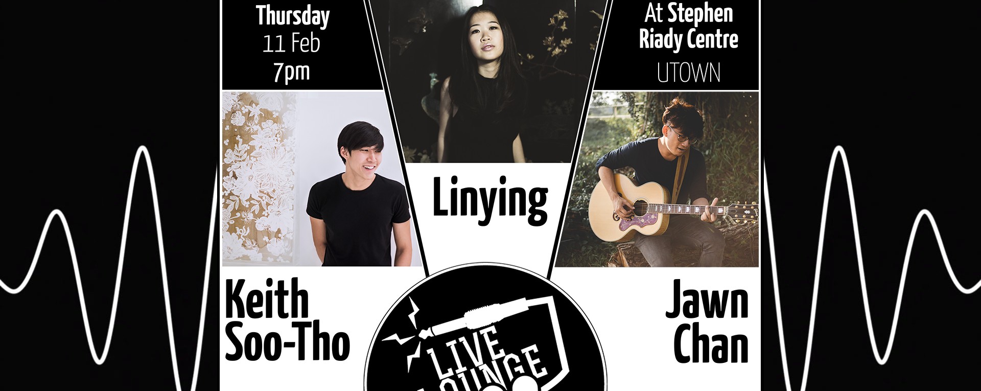 Live Lounge: Linying, Keith Soo-Tho, JAWN by NUS RadioPulze